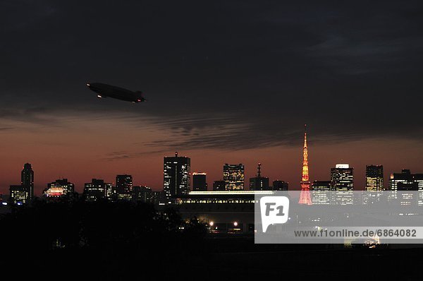 Blimb Over Tokyo
