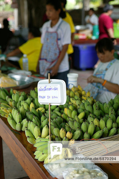 Blumenmarkt  Banane  verkaufen  Markt