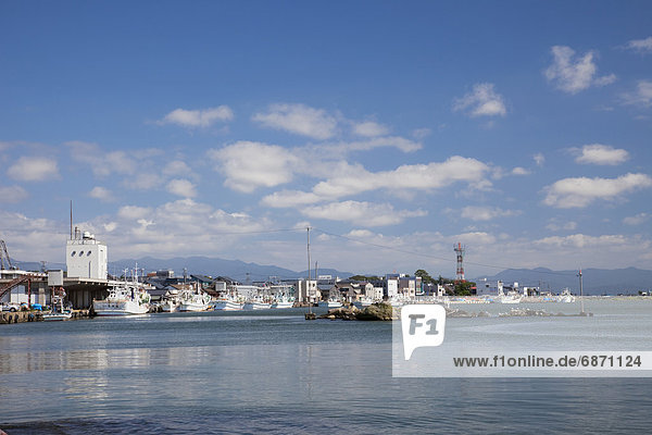 Mikuni harbor  Fukui Prefecture  Honshu  Japan