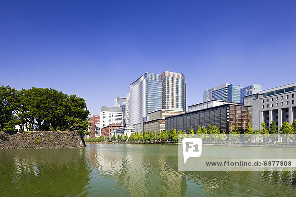Cityscape of Marunouchi  Chiyoda Ward  Tokyo Prefecture  Honshu  Japan
