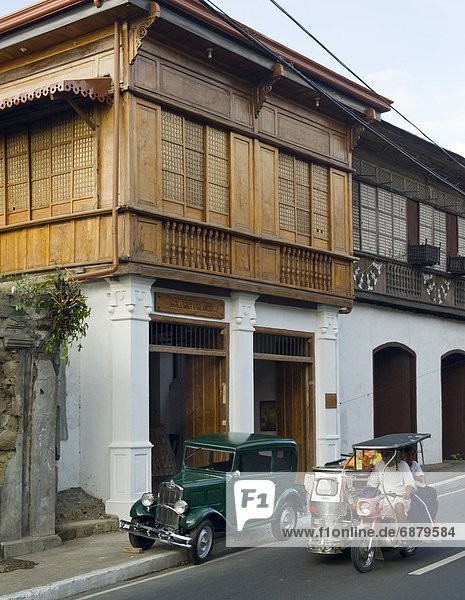 Wohnhaus Gebäude Galerie Philippinen Südostasien Asien Erbe