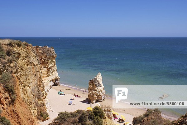 Praia da Rocha Algarve Portugal Europa