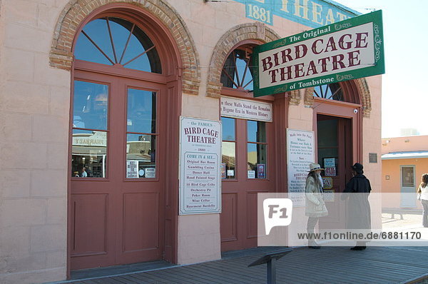 Birdcage Theatre  Tombstone  Arizona  United States of America  North America