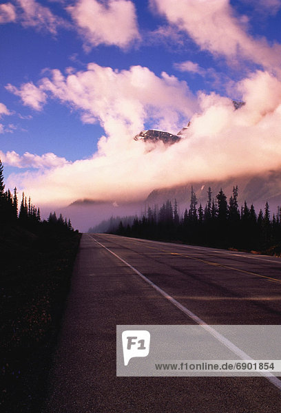 Highway #93 Banff National Park Alberta  Canada