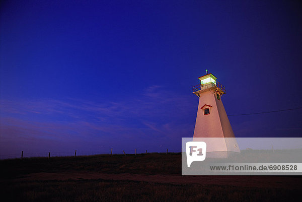 Sonnenaufgang  Leuchtturm  Feld  Kanada  Prince Edward Island