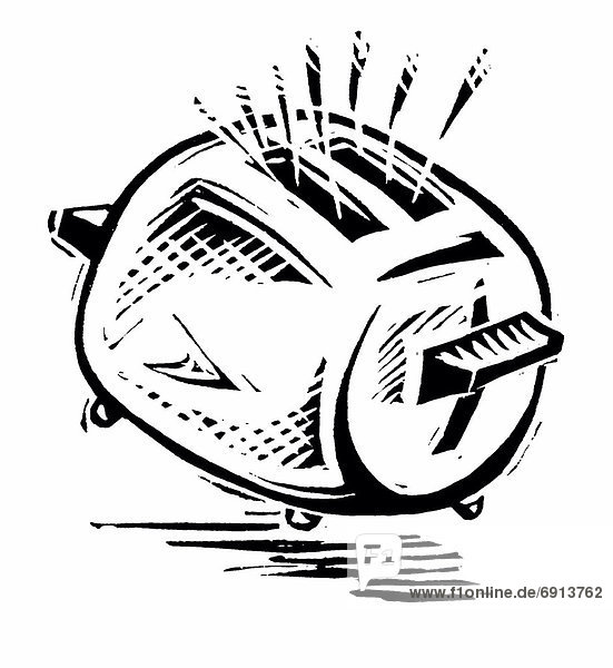 Illustration  Toaster