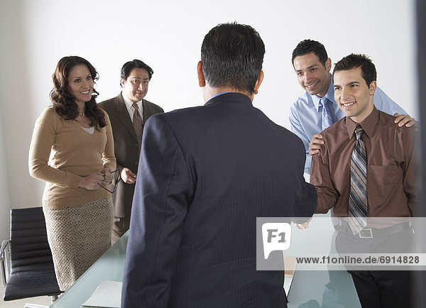 Geschäftsleute in Meeting