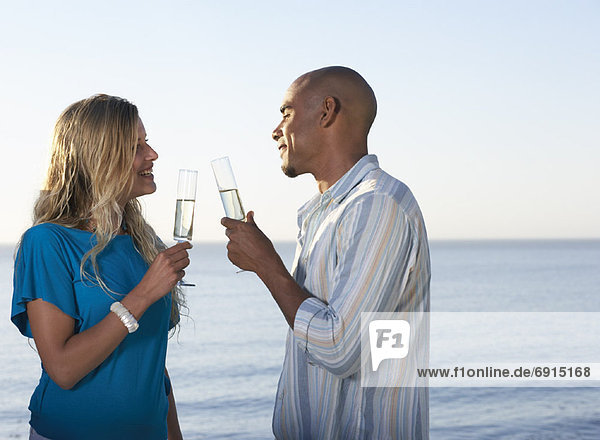 Couple Drinking