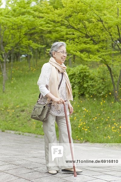 Senior Woman Walking