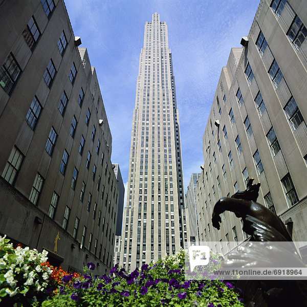 Vereinigte Staaten von Amerika  USA  New York City  Rockefeller Center