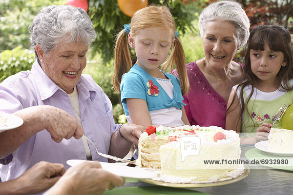 Party Enkeltochter Geburtstag Großmutter