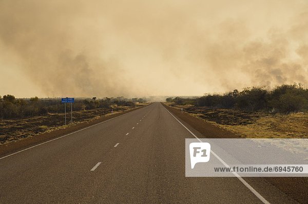 Australien  Buschbrand  Northern Territory