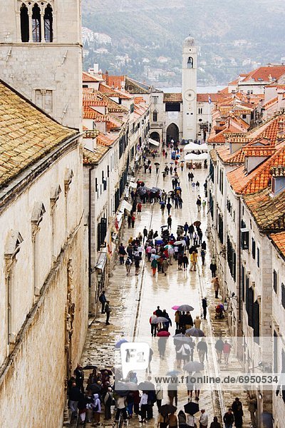 Old City of Dubrovnik  Croatia