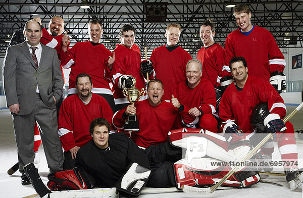 Teamwork  Portrait  Hockey  Pokal