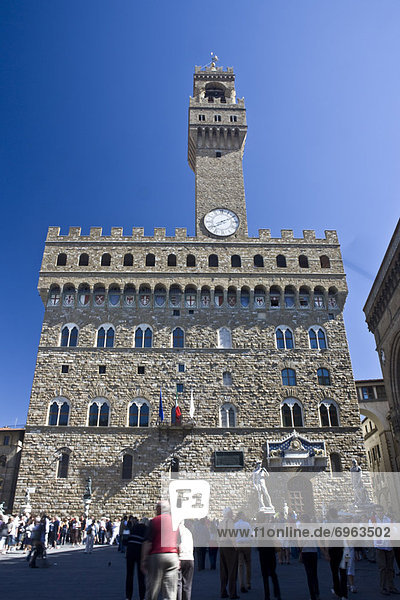 Palazzo Vecchio  Florence  Tuscany  Italy