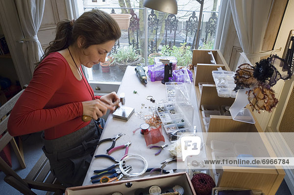 Werkbank Handwerk Juwelier