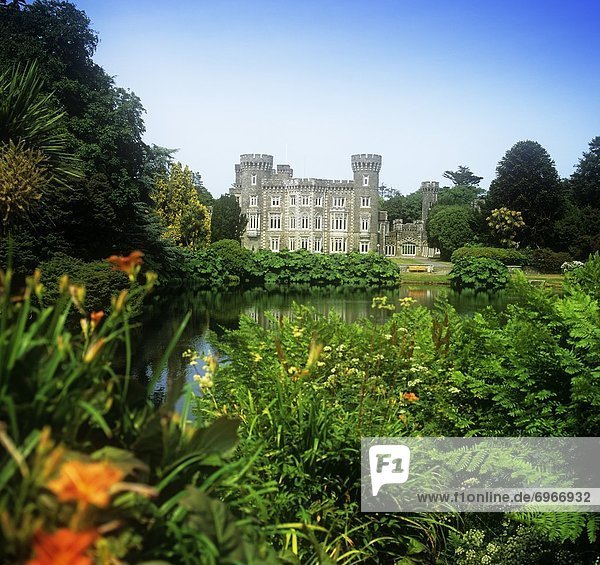 Building Structure In A Garden  Johnstown Castle  Johnstown  County Wexford  Republic Of Ireland