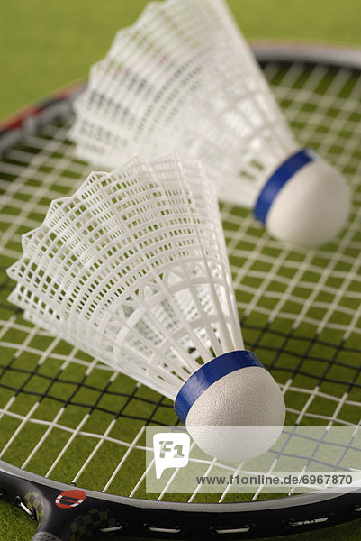 2  Badminton  Schläger