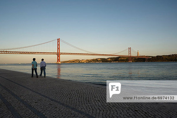 25th of April Bridge  Lisbon  Portugal