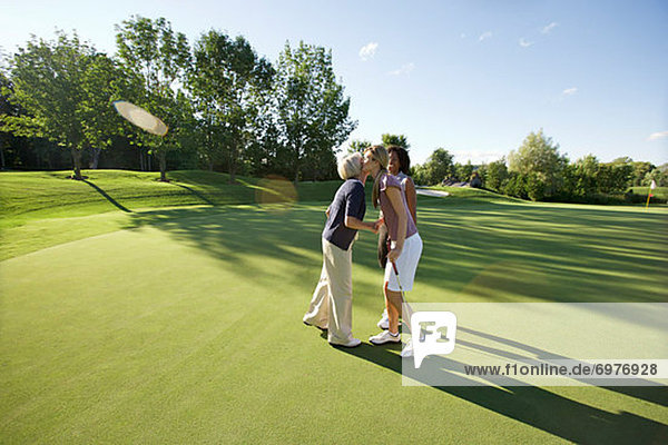 Women on Golf Course  Burlington  Ontario  Canada