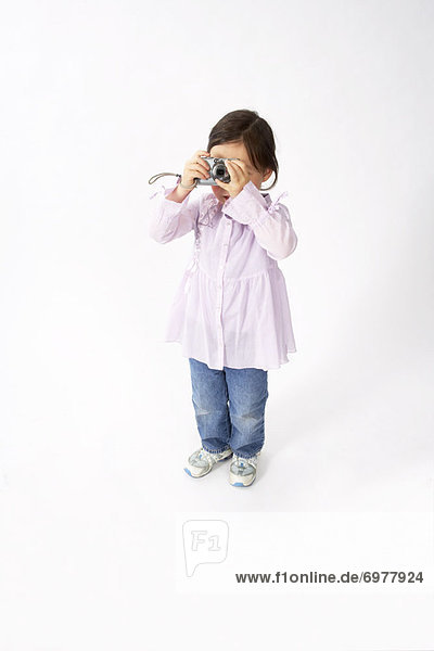 Girl Taking Picture