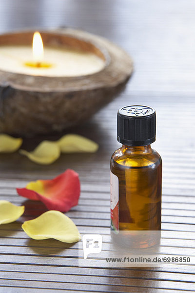 Kerze  Aromatherapie  Öl