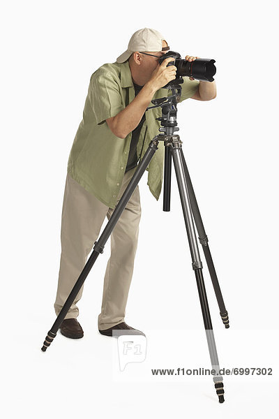 Photographer in Studio