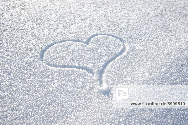 Form  Formen  herzförmig  Herz  Schnee