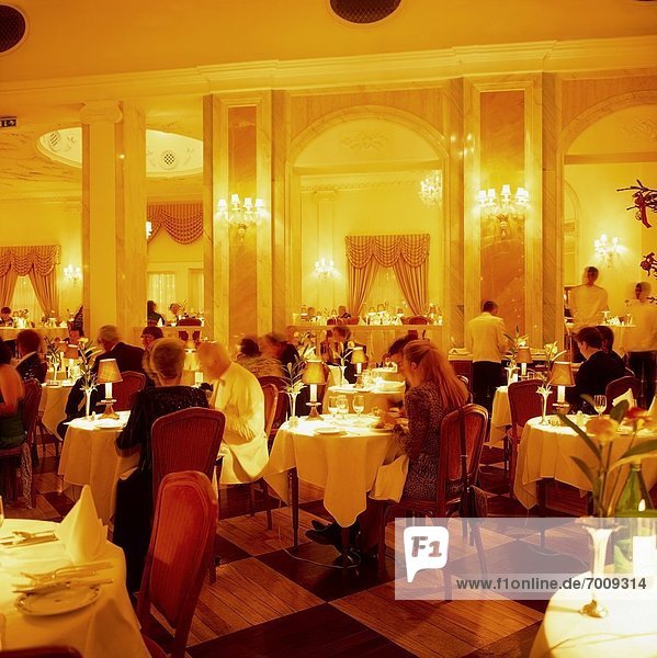 People Dining In A Restaurant  Ireland
