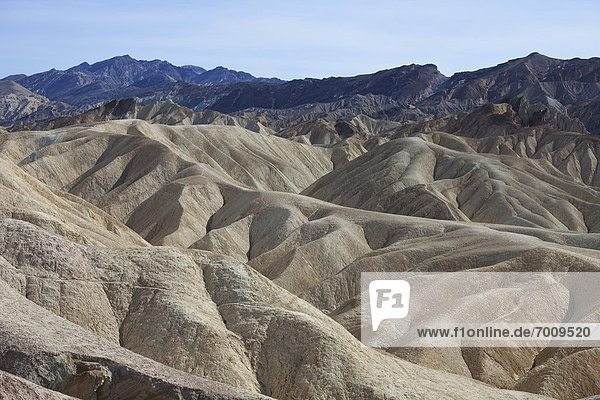 Zabriskie Point  Death Valley National Park  California  USA