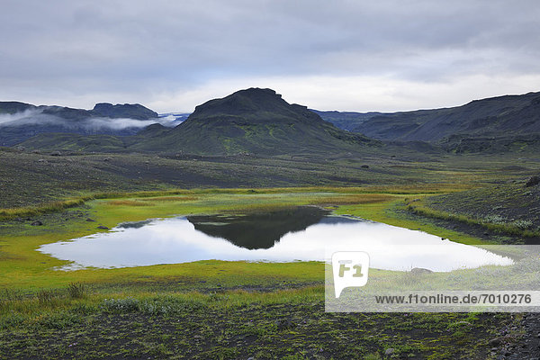 See Island Vulkanlandschaft