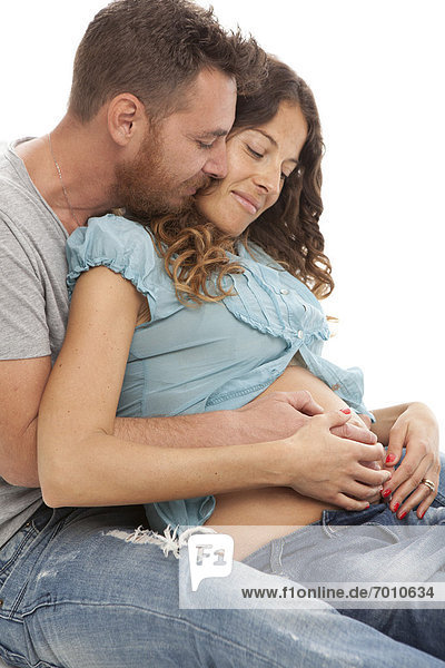 Portrait of Pregnant Couple