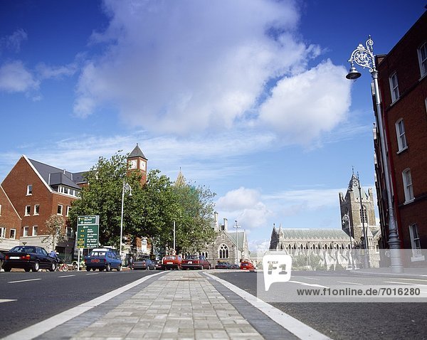 Dublin Hauptstadt Städtisches Motiv Städtische Motive Straßenszene Straßenszene Dublin County Irland