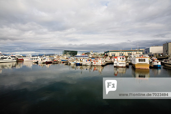 Hafen Reykjavik Island