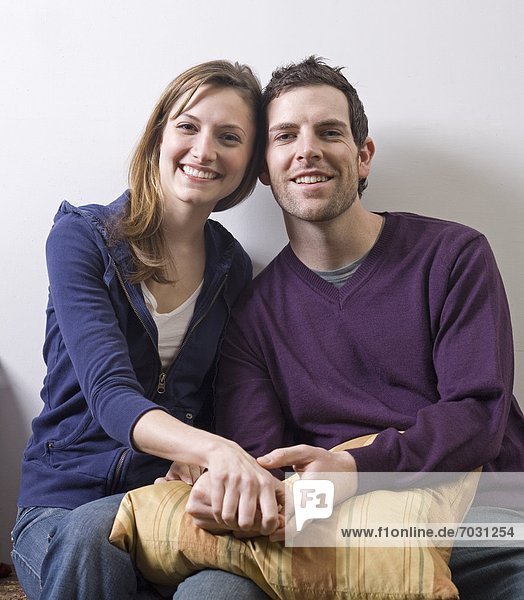 Portrait of Mid-Adult Couple