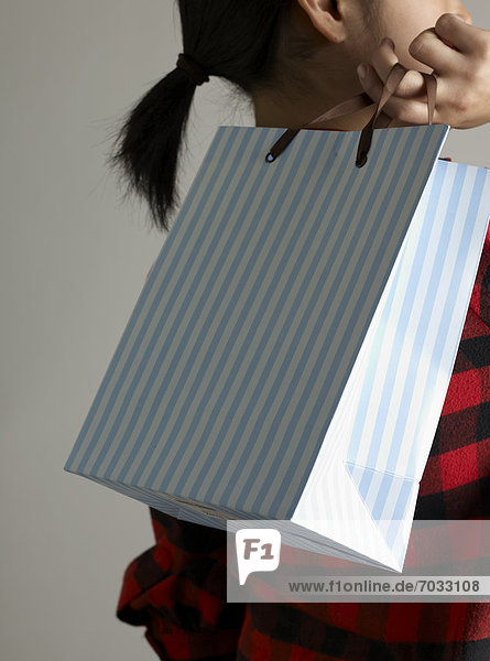 Woman with Shopping Bag
