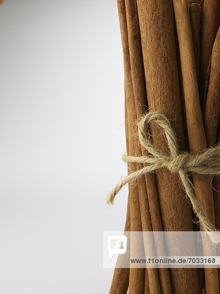 Close-Up of Cinnamon Sticks