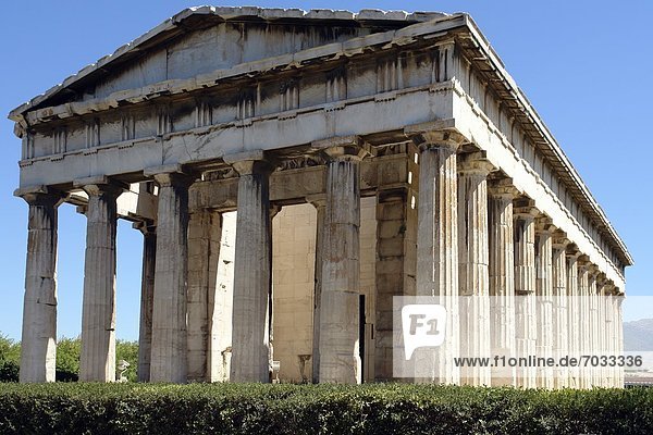 Tempel des Hephaistos  Athen  Griechenland