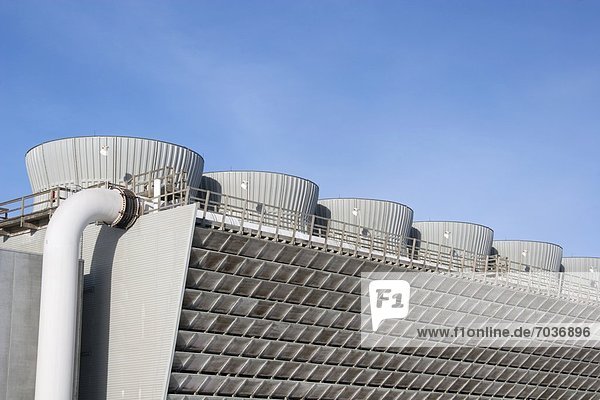 Cooling Tower At A Gas Plant