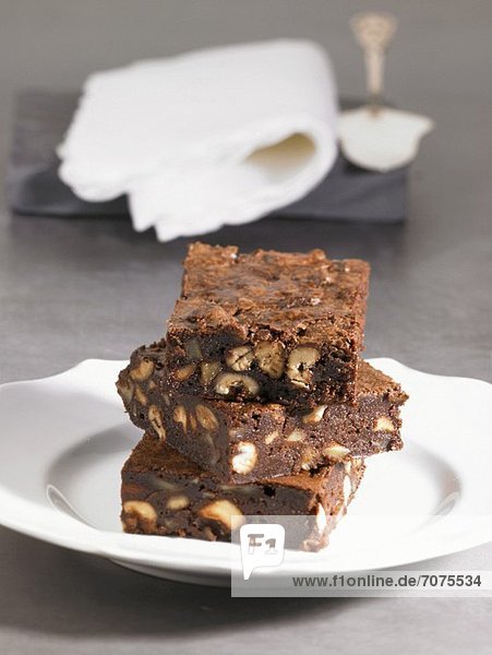 Brownies with nuts