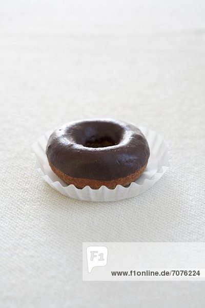 Schokolade Donut glasiert