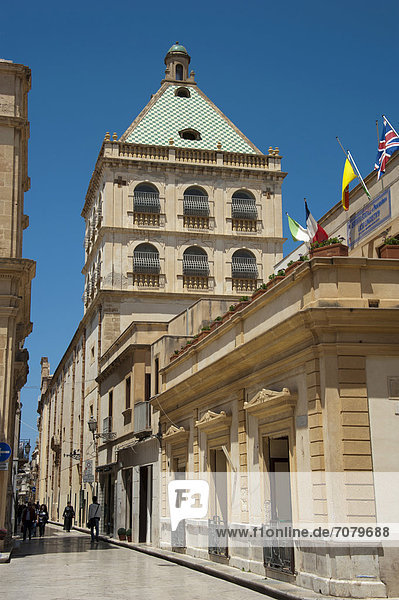 Museum  Piazza Repubblica  Marsala  Provinz Trapani  Sizilien  Italien  Europa