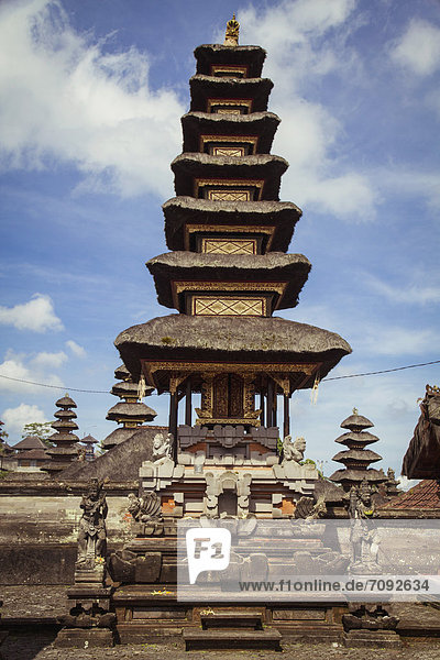 Indonesia  Bali  View of pagoda in Mother Temple of Besakih