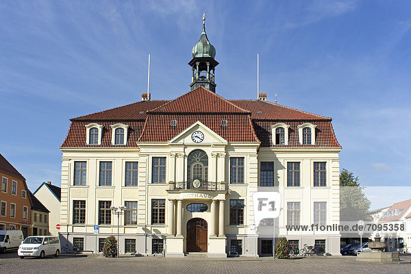 Rathaus  Teterow  Mecklenburgische Schweiz  Mecklenburg-Vorpommern  Deutschland  Europa