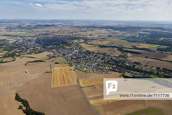 Europa Luftbild Eifel Deutschland Rheinland-Pfalz