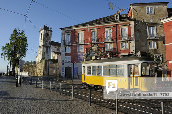 Lissabon Hauptstadt Europa Altstadt Alfama Portugal