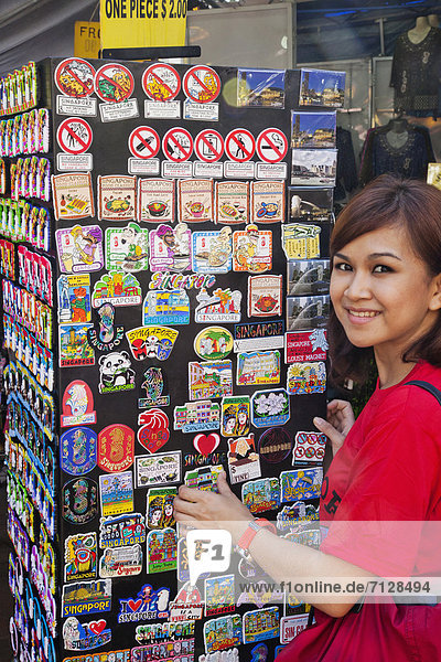 Urlaub  Reise  Tourist  chinesisch  kaufen  Souvenir  Laden  Asien  indonesisch  Singapur  Tourismus
