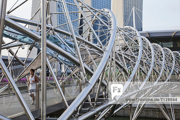 Urlaub  Reise  Brücke  Asien  Singapur  Tourismus