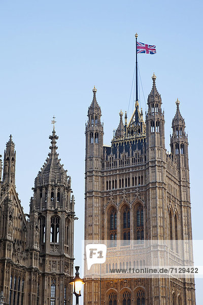 Baustelle Urlaub Großbritannien London Hauptstadt Reise Westminster Abbey Westminster UNESCO-Welterbe England Houses of Parliament Tourismus Palace of Westminster