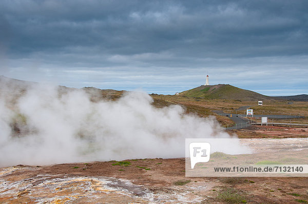 Europa  Wärme  Geysir  Wasserdampf  Schwefel  Island